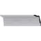 Ekena Millwork 4 1/8"H x 4 1/4"P x 5 7/8"F x 94 1/2"L Bateman Swag Crown Moulding MLD04X04X05BA - alternate 1